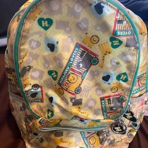 Harajuku Lovers Yellow and Green Kids Backpack